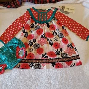 Dress with bloomers.